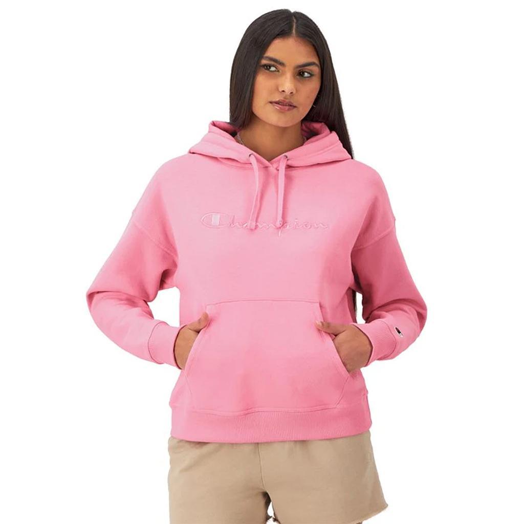 Champion Canguros Femenino Moda Powerblend Hoodie Marzipan Pink
