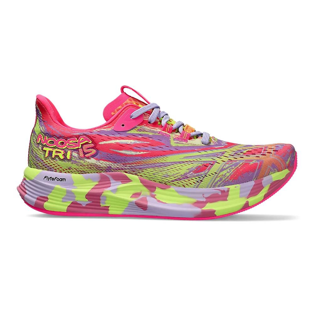 Asics Running Femenino Noosa Tri 15 Hot Pink/Safety Yellow