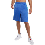 Champion Short Masculino 10-Inch Mesh Basketball Short Bright Royal Ob/Green Reef