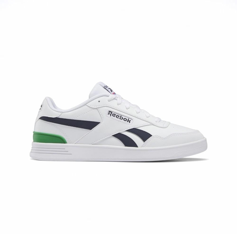 Reebok Masculino Reebok Court Adv Clip Ftwr White/Vector Navy/Glen Green