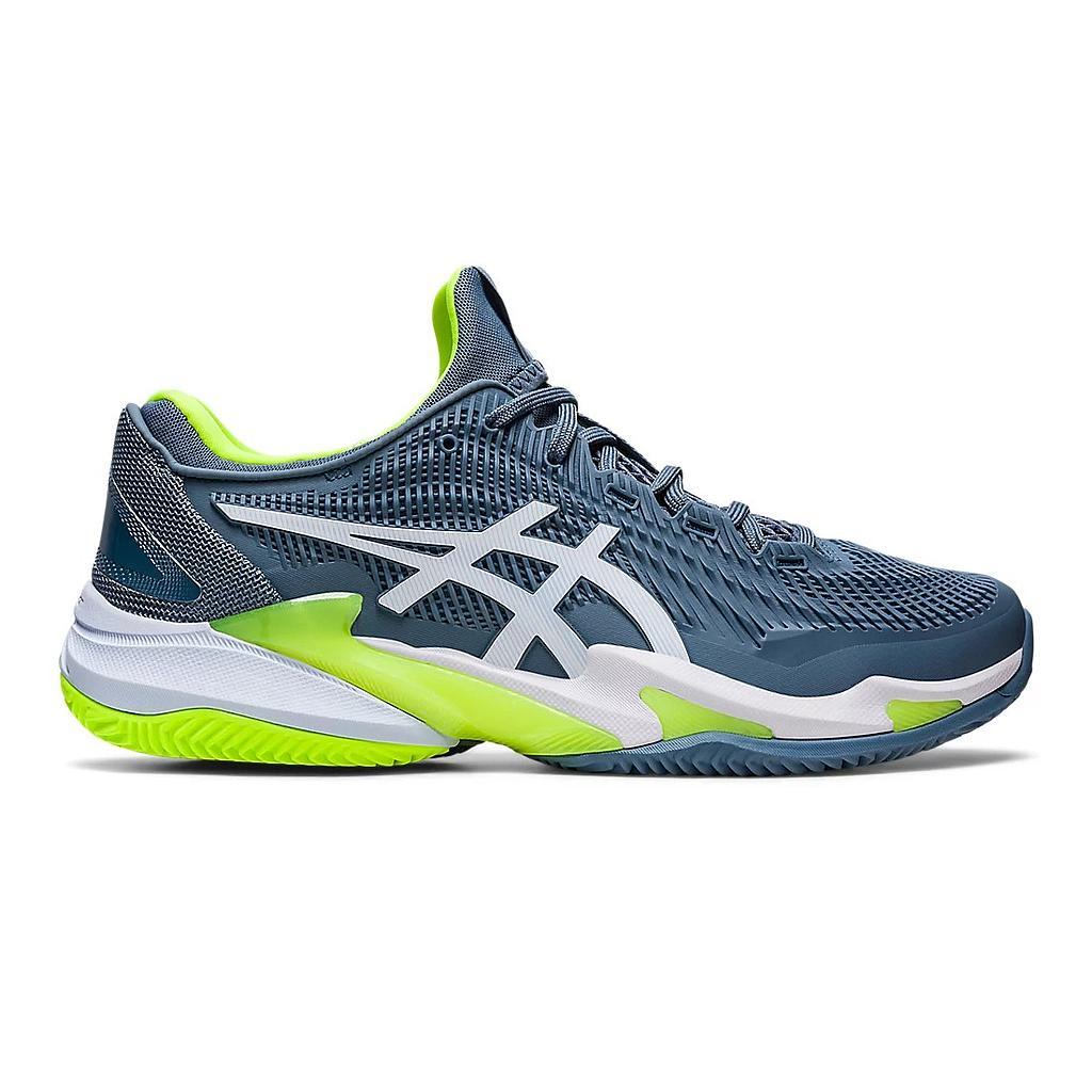Asics Tenis Masculino Court Ff 3 Clay Steel Blue/White