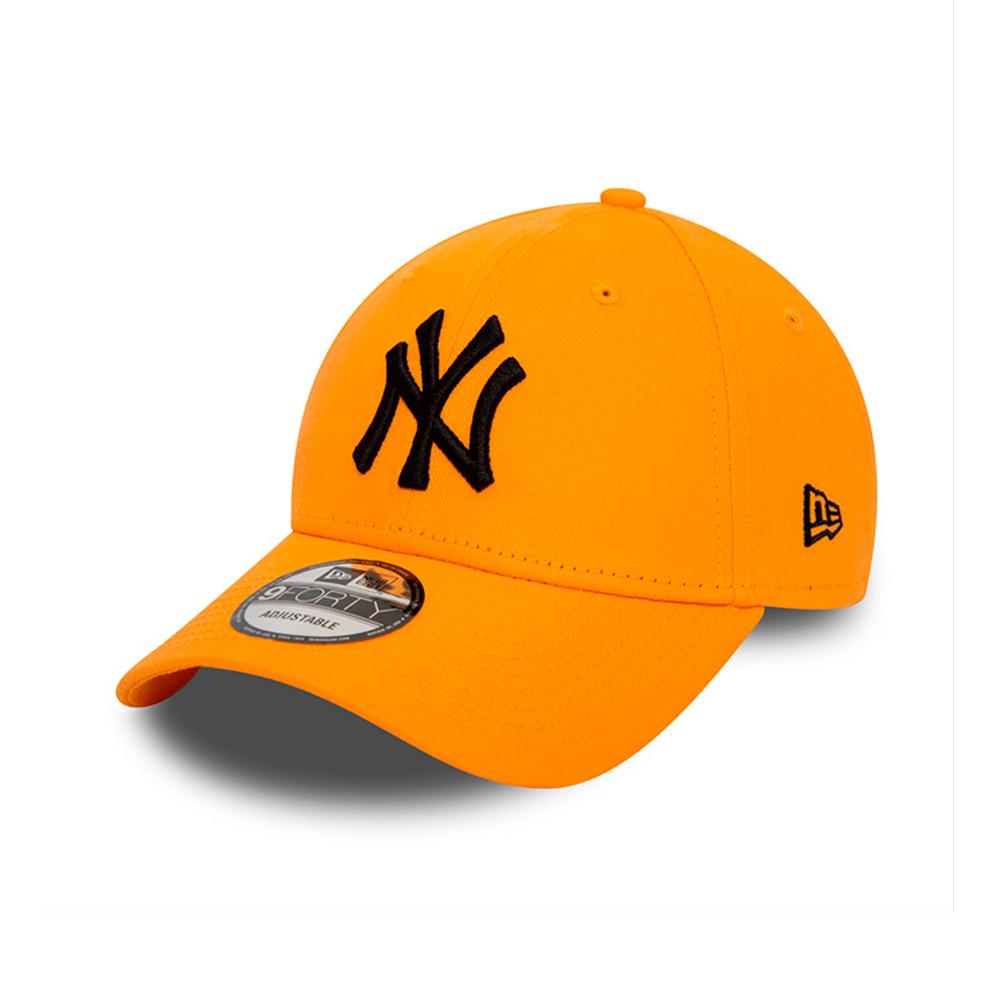 60435194 New Era Gorros MLB 9Forty New York Yankees Bright Orange/Black