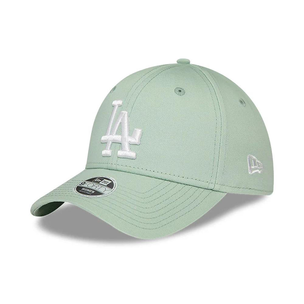 60435212 New Era Gorros MLB 9Forty Los Angeles Dodgers Green/White