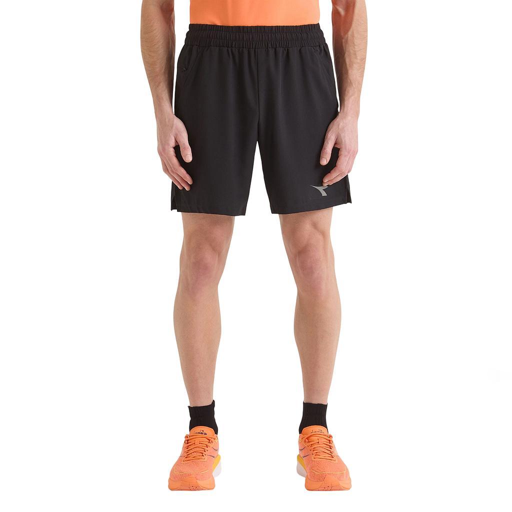 Diadora Shorts Masculino Running Run 7 Black