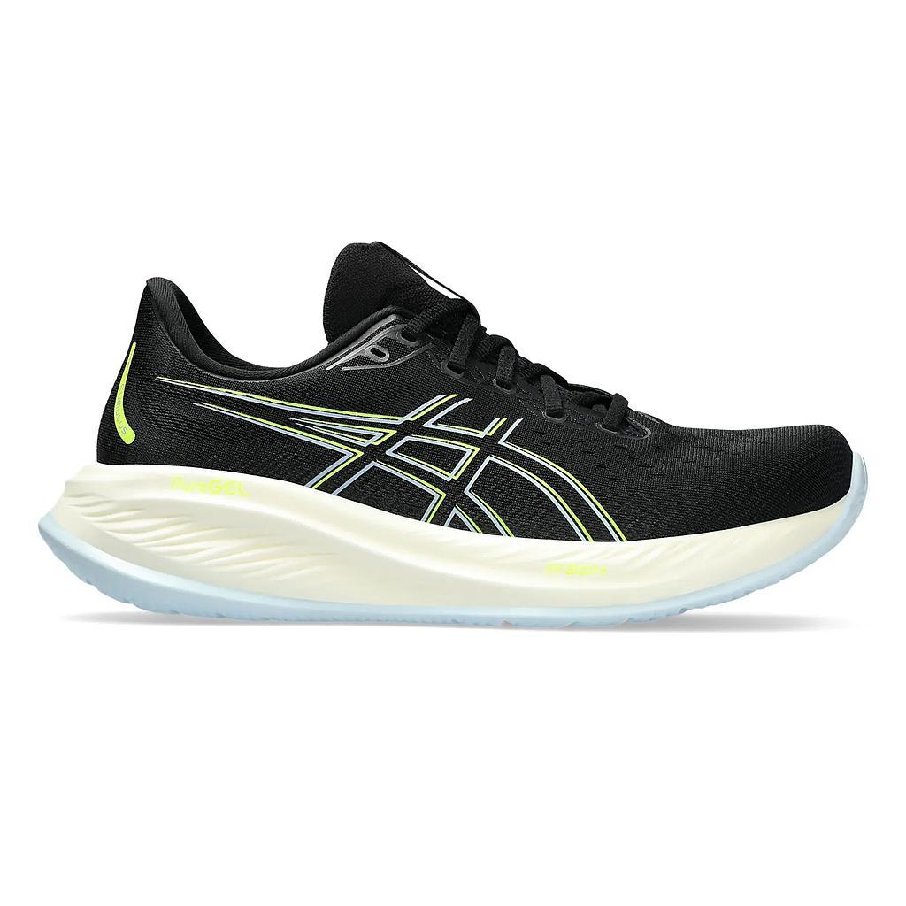 Asics Deportivos Masculino Running Gel Cumulus 26 Black/Safety Yellow