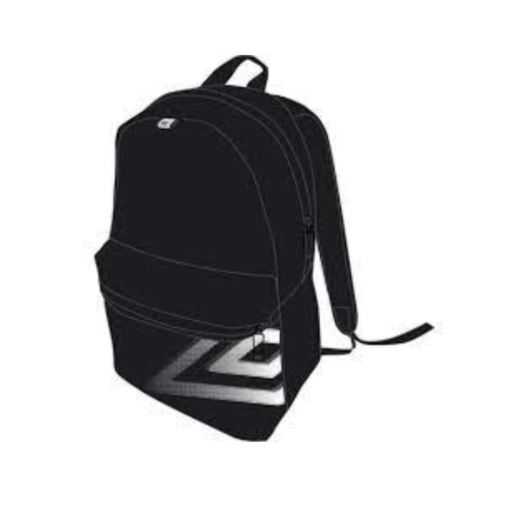 31025U-N73 Umbro Mochilas Unisex Futbol Training Front Pkt Backpack Black/White/Grey