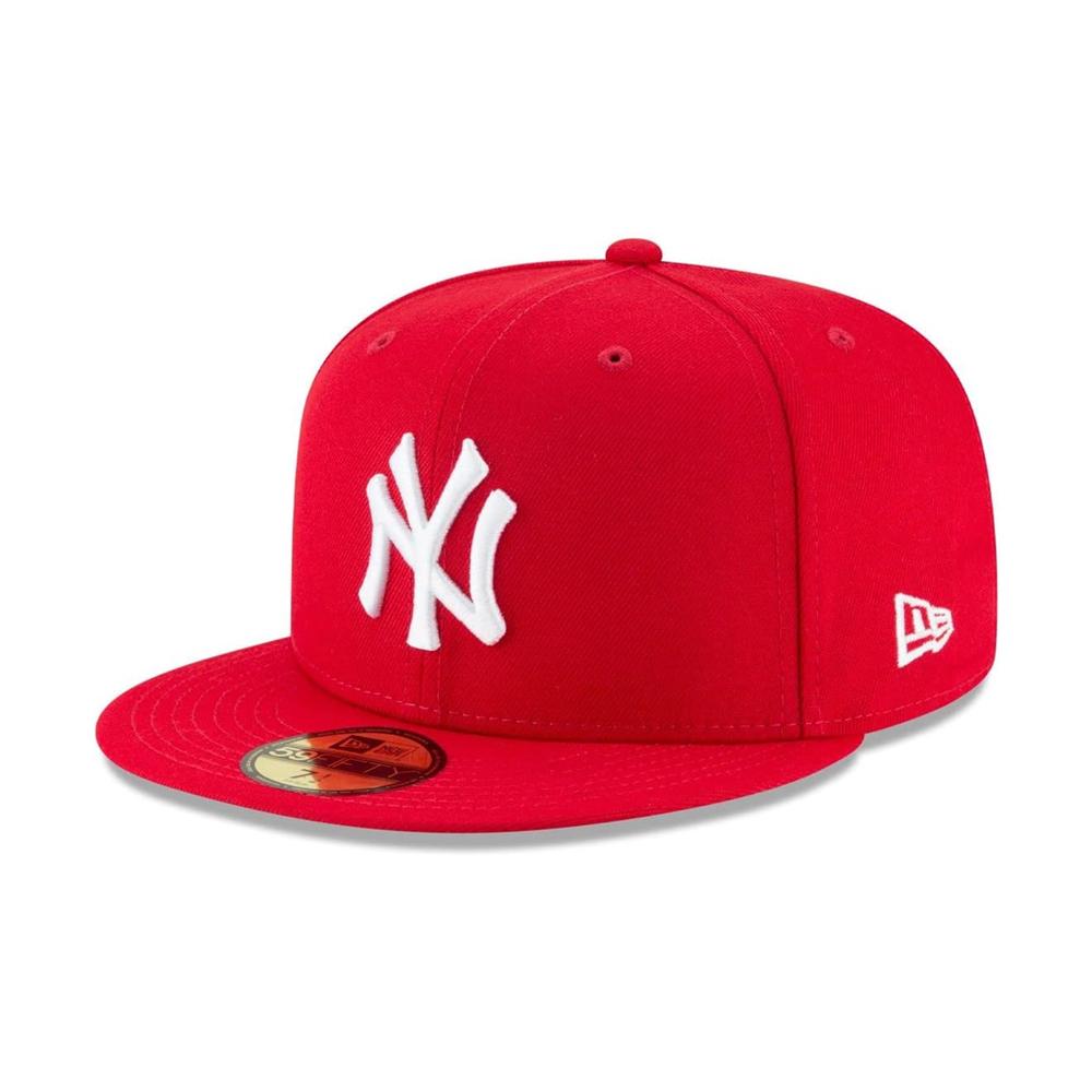 11591122 New Era Gorros MLB 59Fifty New York Yankees Red/Grey/White
