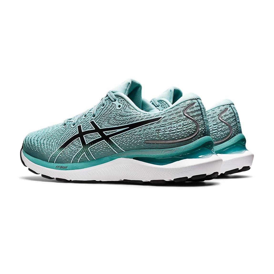 Asics Running Femenino Gel-Cumulus 24 Oasis Green/Black