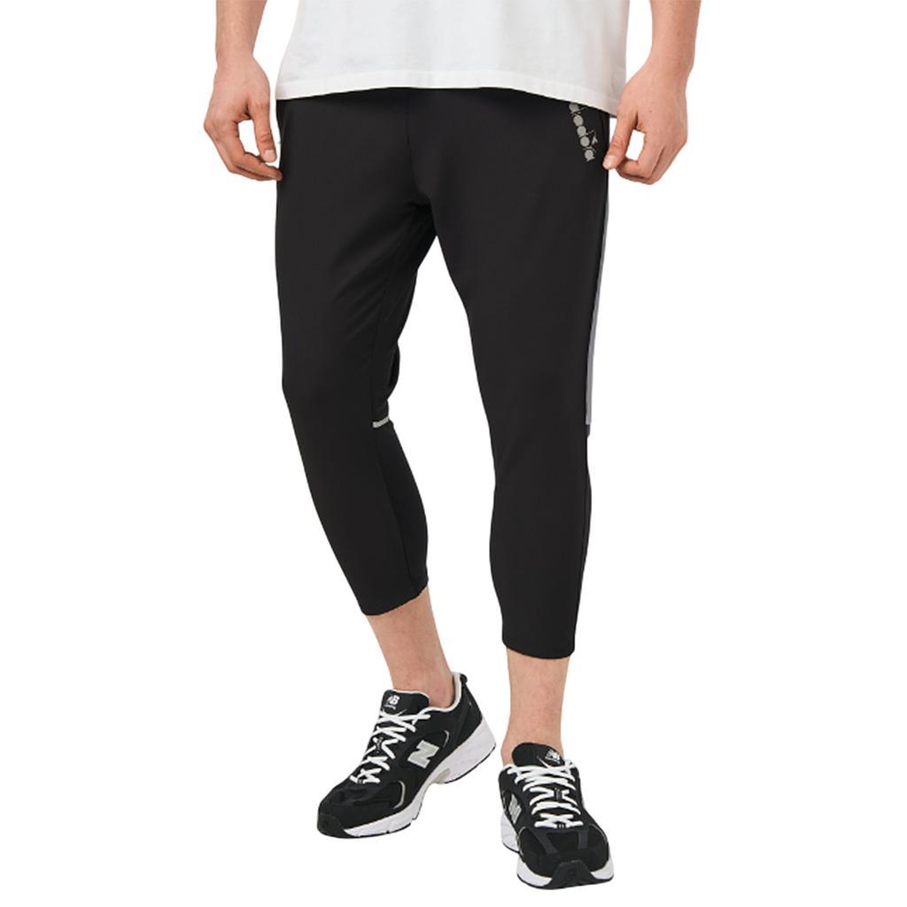 Diadora Pantalones Masculino Running 7/8 Pants Be One Black