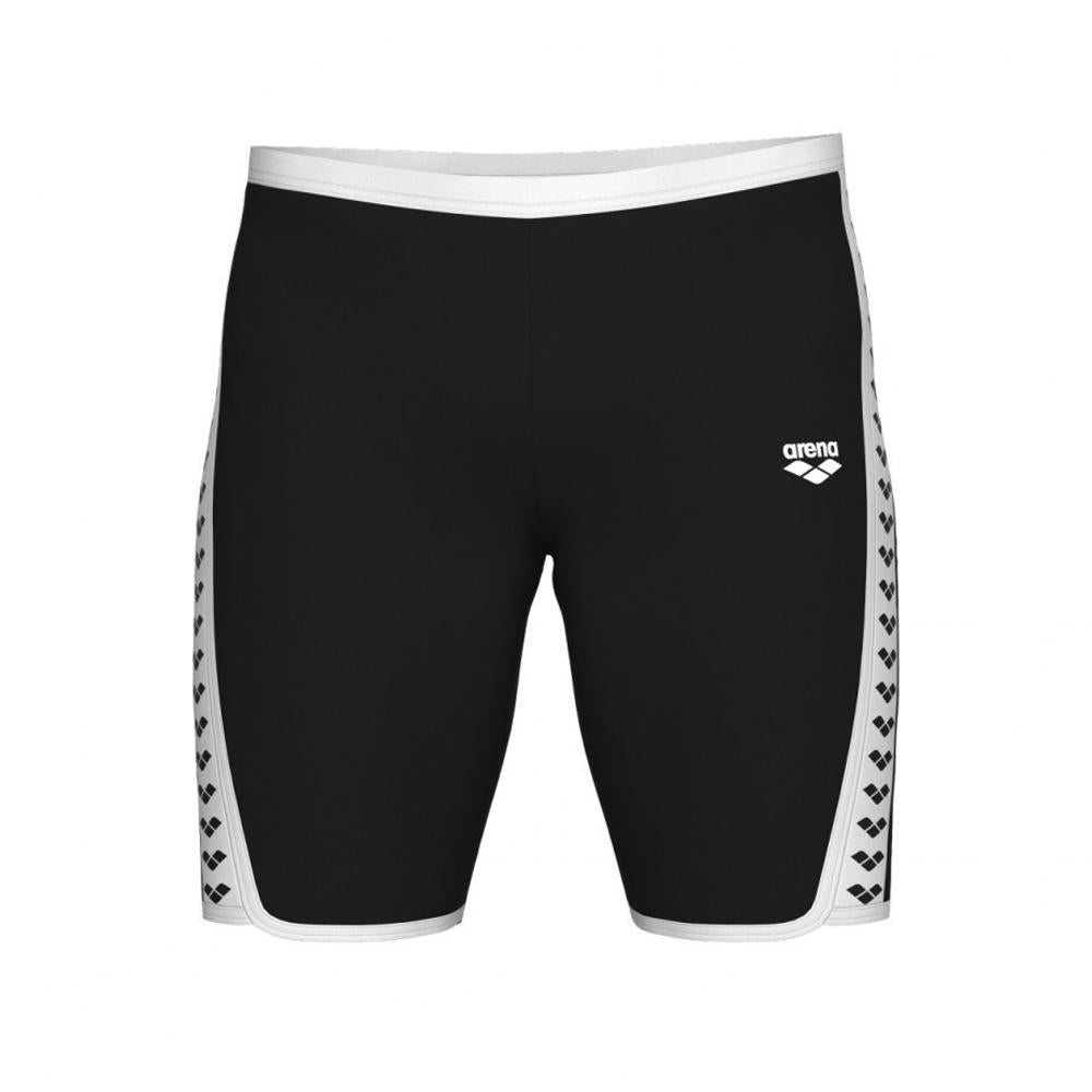 Arena Short de baño Masculino Natacion Icons Swim Jammer Solid Black White