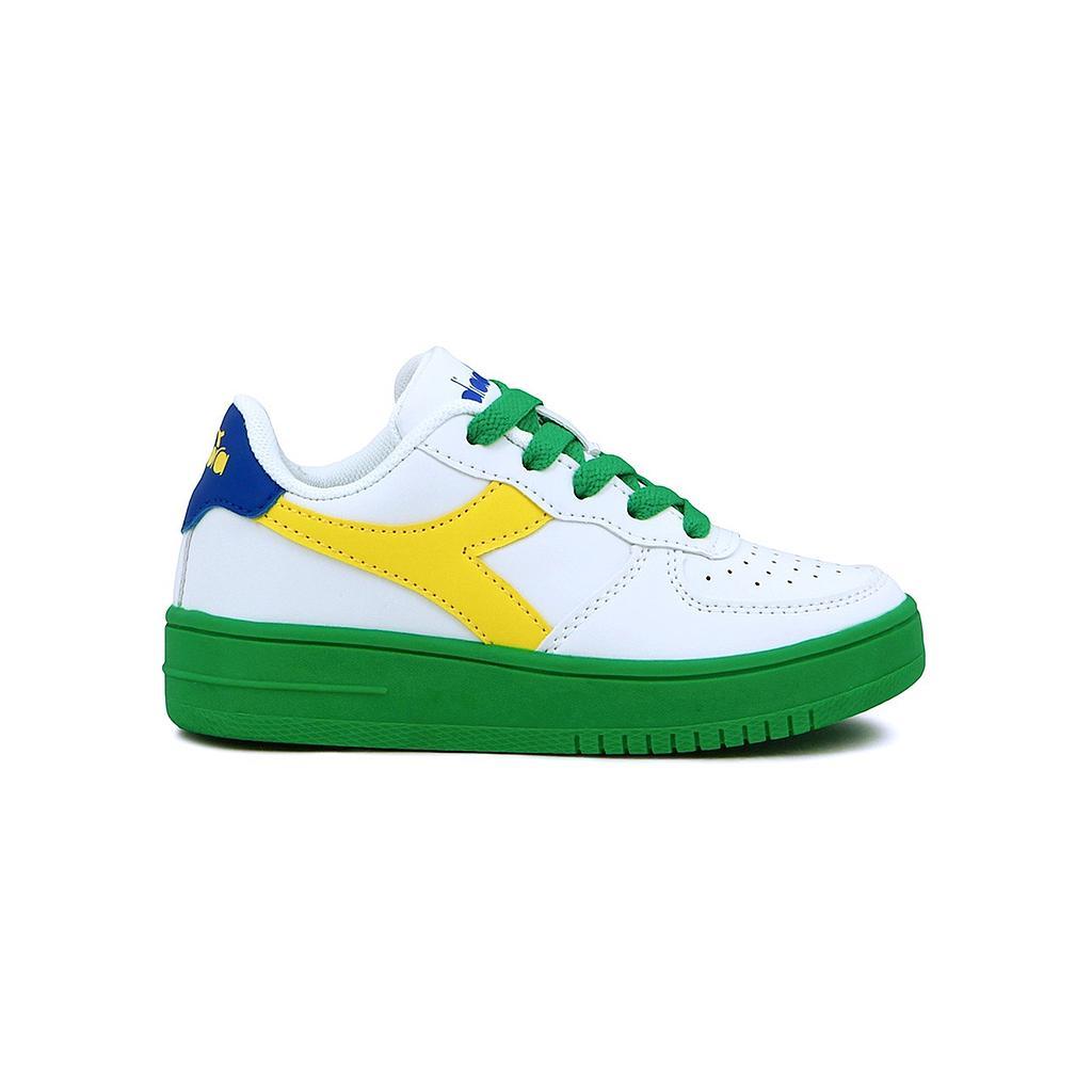 Diadora Lifestyle Ninos Moda Spitfireii K 11100 White Green