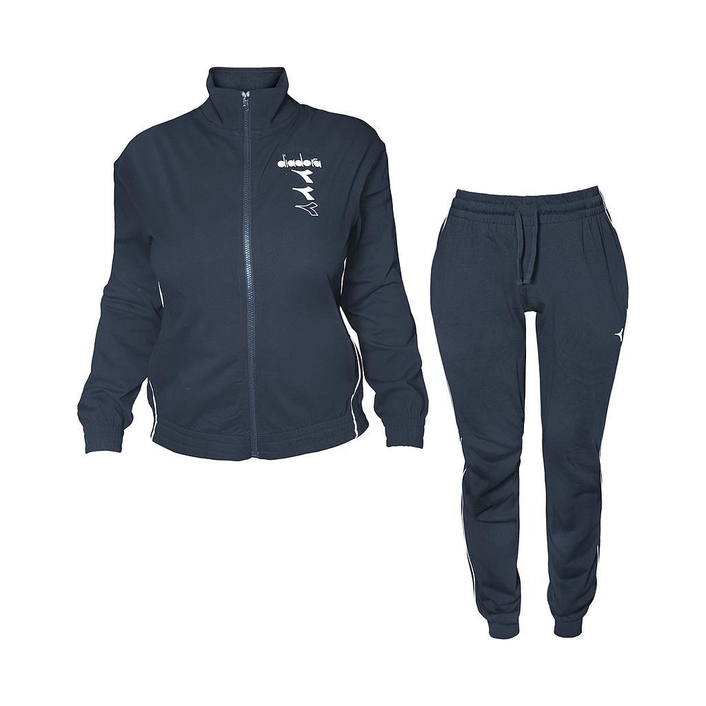 Diadora Conjuntos Femenino Moda L. Tracksuit Fz (Hj) Classic Navy