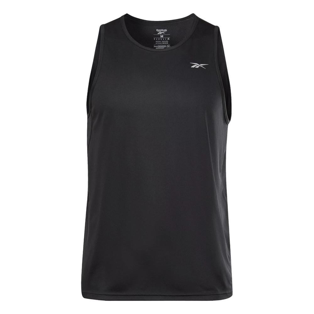 Reebok Running Camisillas Masculino Speedwick Singlet Black