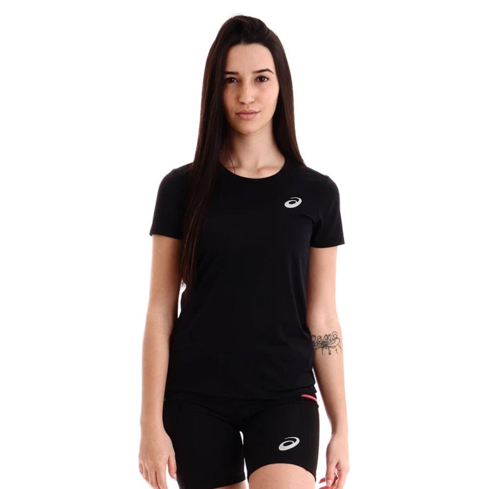 Asics Running Femenino Core Running Pa Ss Tee Black