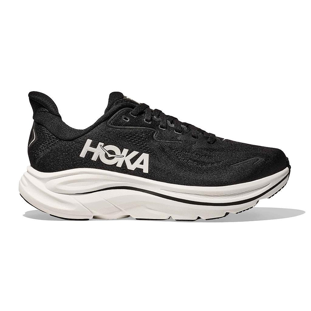 Hoka Deportivos Masculino Running Clifton 10 Black/White