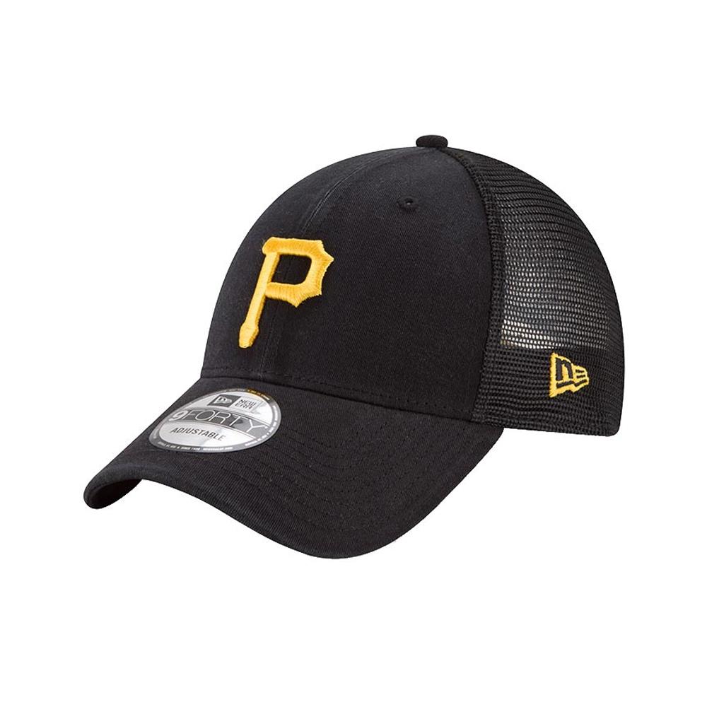 11591195 New Era Gorros MLB 9Forty Adjustable Pittsburgh Pirates Black/Yellow