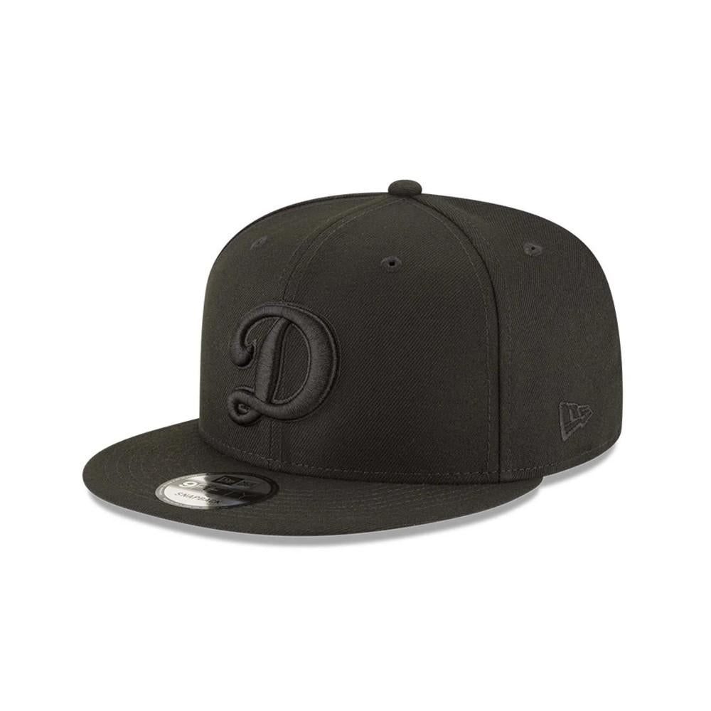 11591045 New Era Gorros MLB 9Fifty Snapback Los Angeles Dodgers Black/Black
