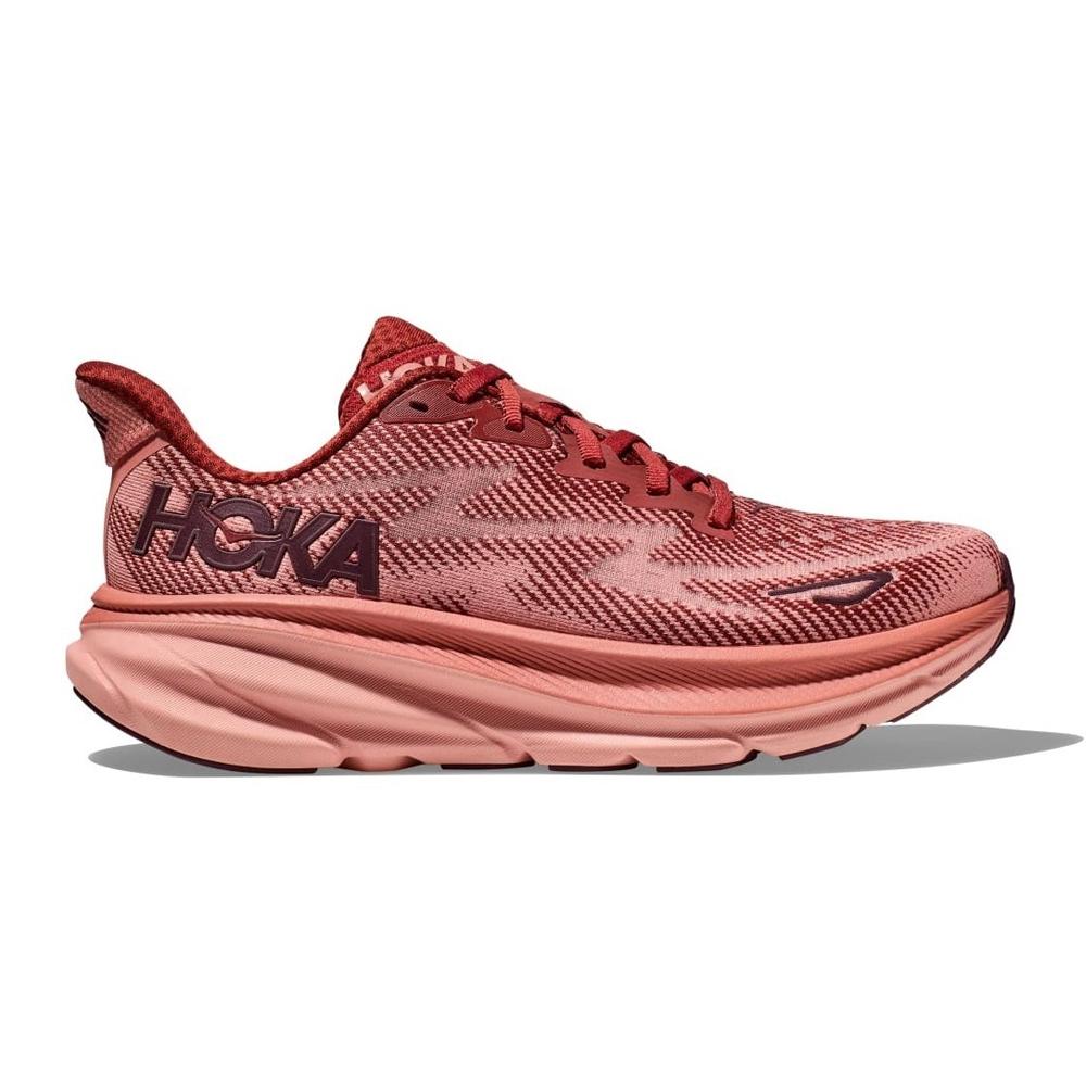 Hoka Running Femenino Clifton 9 Rust/Earthenware