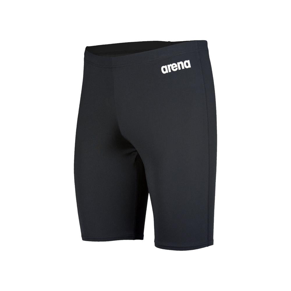 Arena Short de baño Masculino Natacion Team Swim Jammer Solid Black White