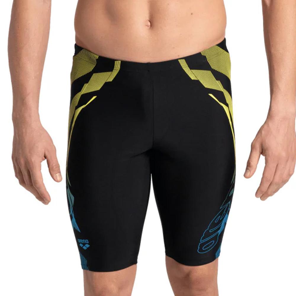 Arena Short de baño Masculino Natacion Gleam Swim Jammer Black
