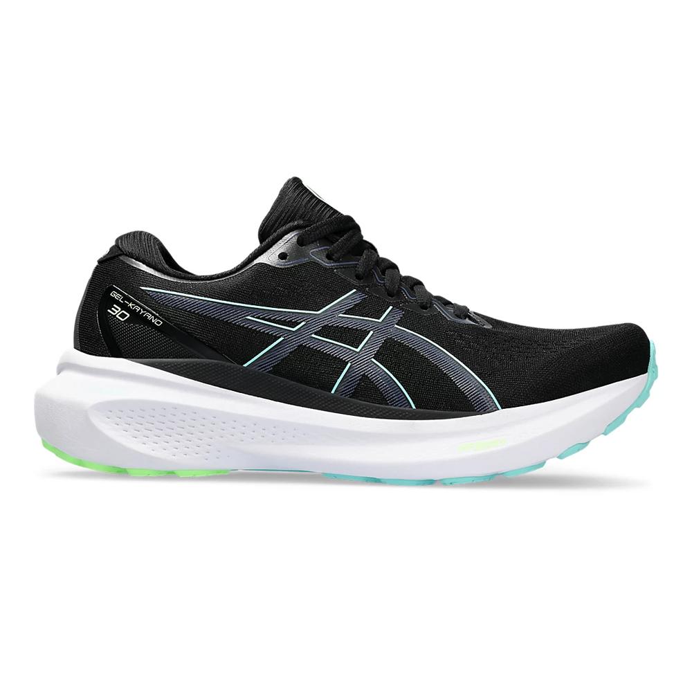 Asics Deportivos Femenino Running Gel Kayano 30 Black/Thunder Blue