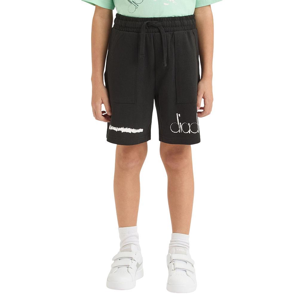 Diadora Bermudas Niños Moda Jb. Bermuda Graffiti Black