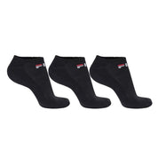 Fila Lifestyle Medias Unisex Tripack Cañoo Corto Negro
