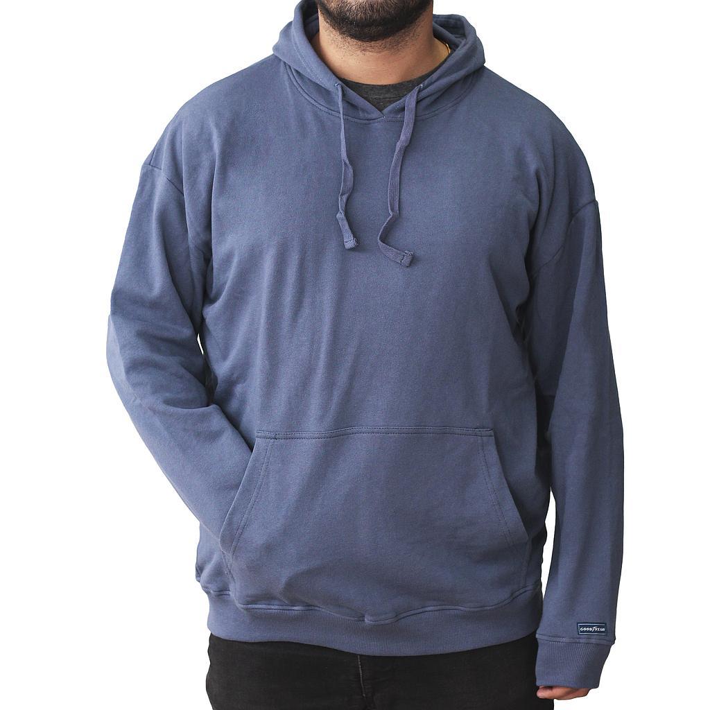 Goodyear Canguros Masculino Moda Terry Blue