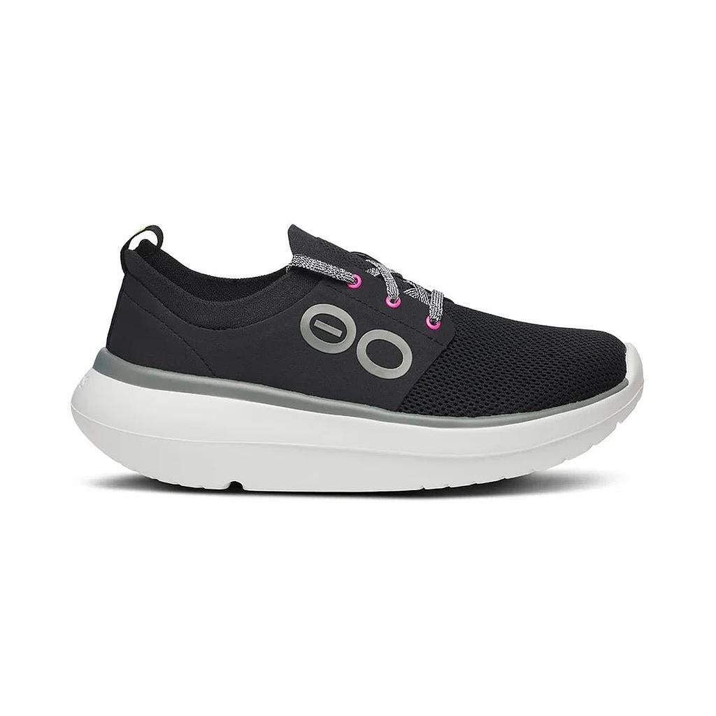 Oofos Deportivos Femenino Running Oomy Stride White/Black