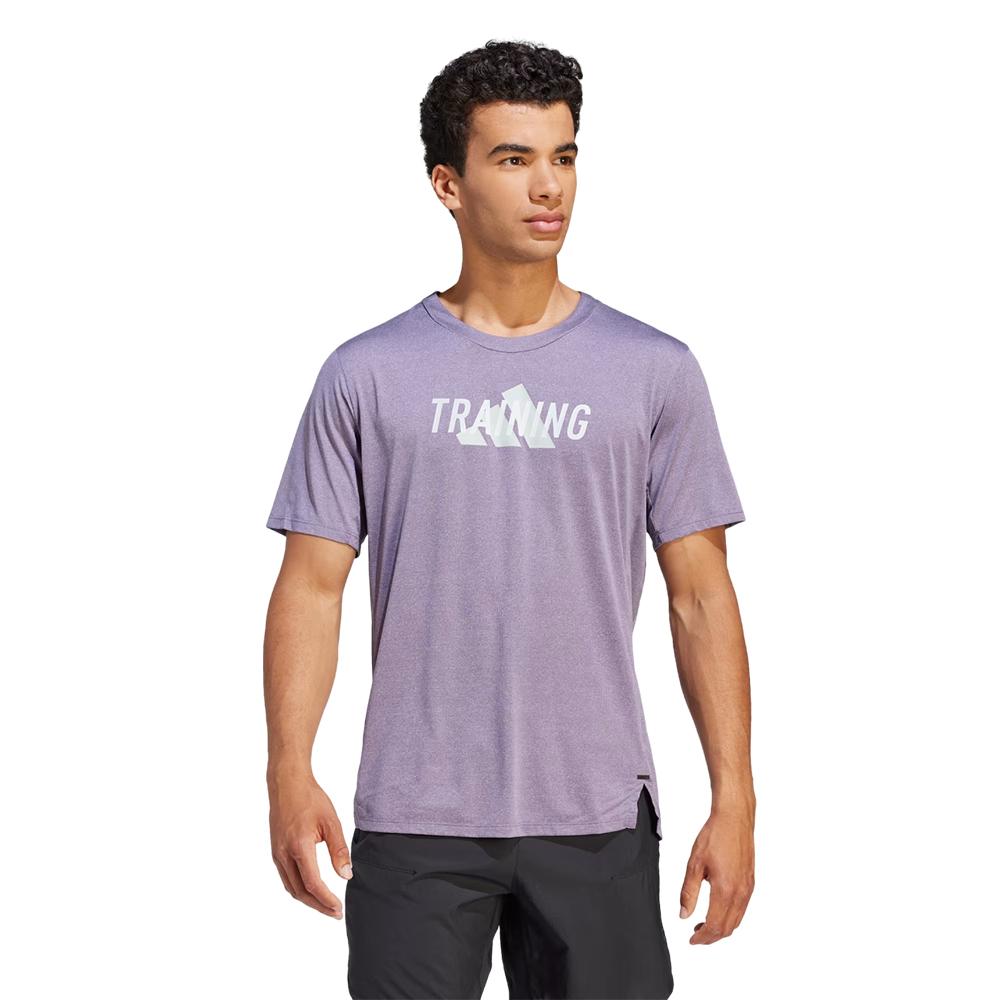 Adidas Remeras Masculino D4M Wogfx Tee Lila