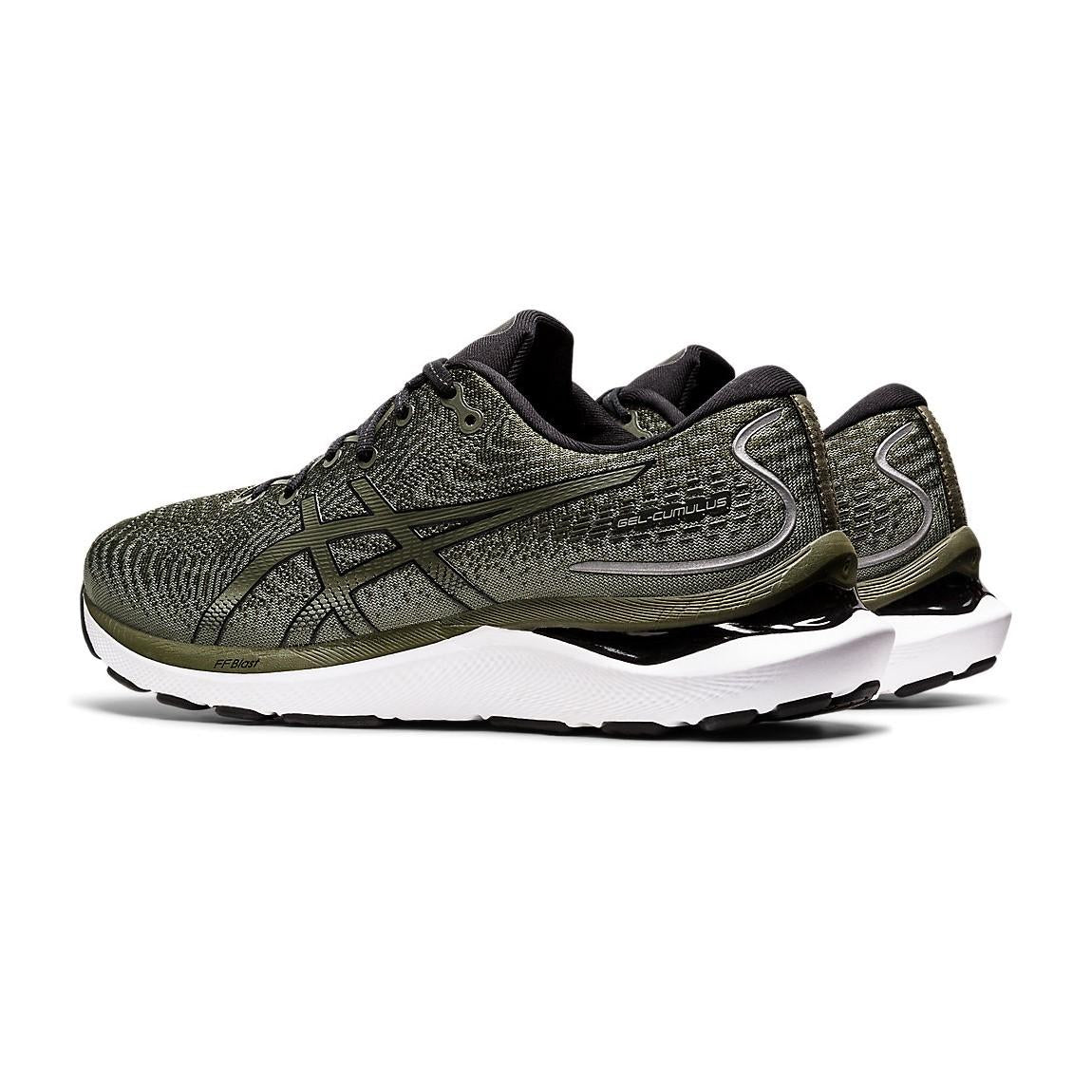 Asics Running Masculino Gel-Cumulus 24 Olive Canvas/Black