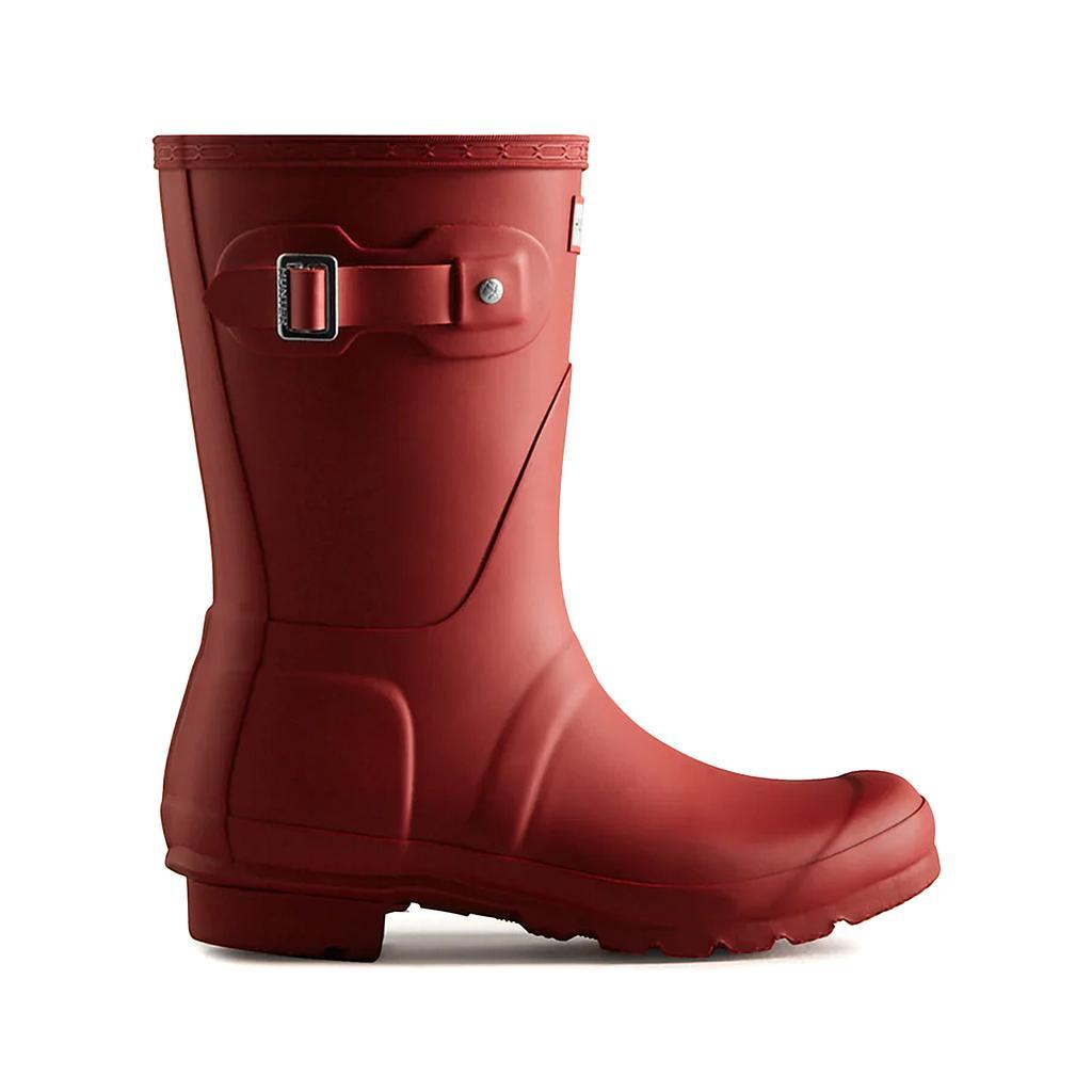Hunter Botas Femenino Moda Original Short Military Red