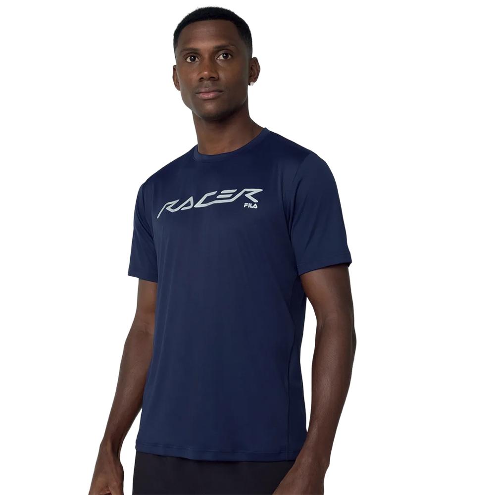 Fila Remeras Masculino Running Reflective Core Run Navy