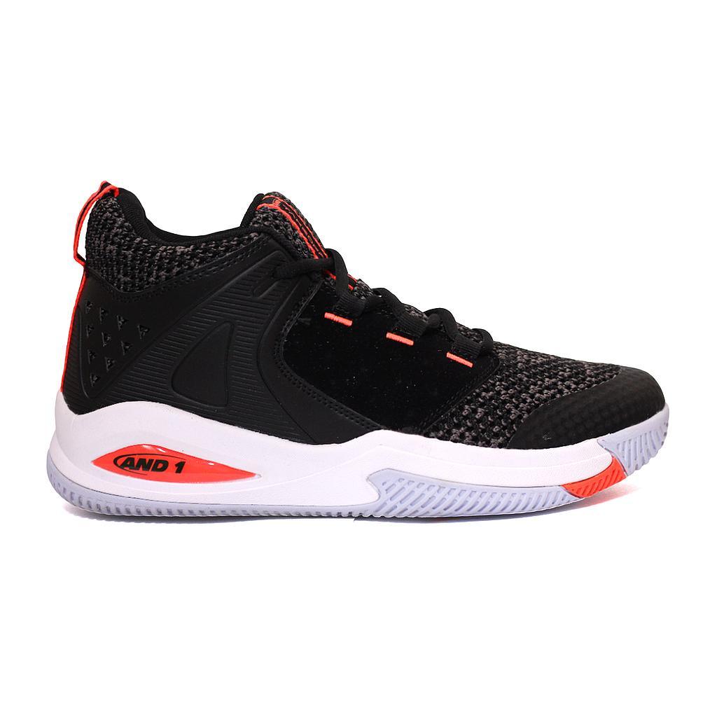 And1 Deportivos Masculino Basquet Take Off 3.0 Black/Orange