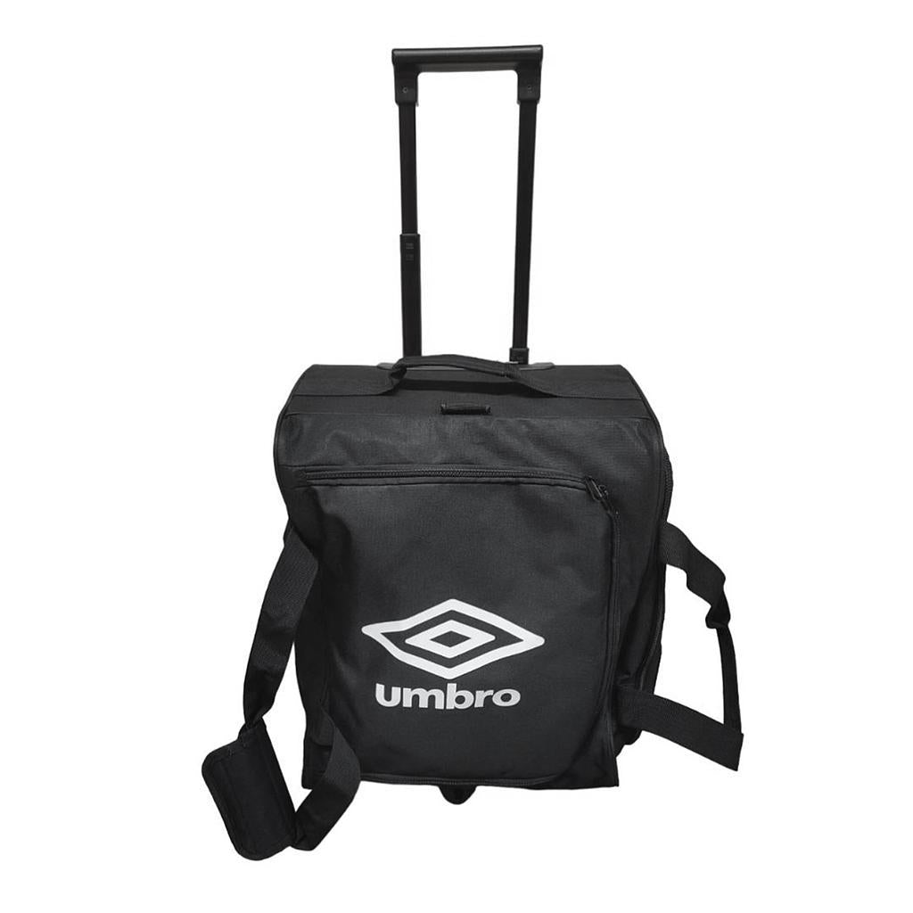 36135U-090 Umbro Maletas Unisex Futbol Trolley Cabin Bag 110 Cm Handle Height Black/White