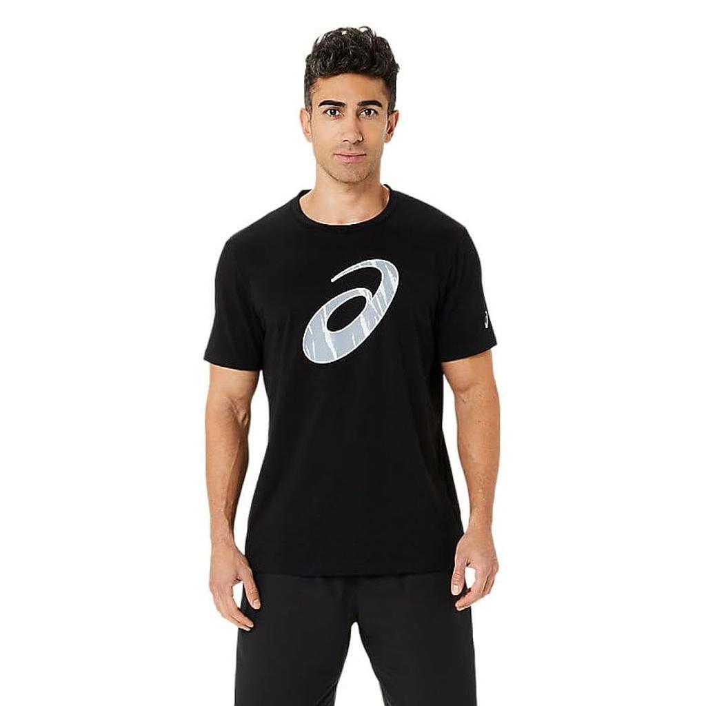 Asics Remeras Masculino Training Seasonal Logo Graphic Performance Black