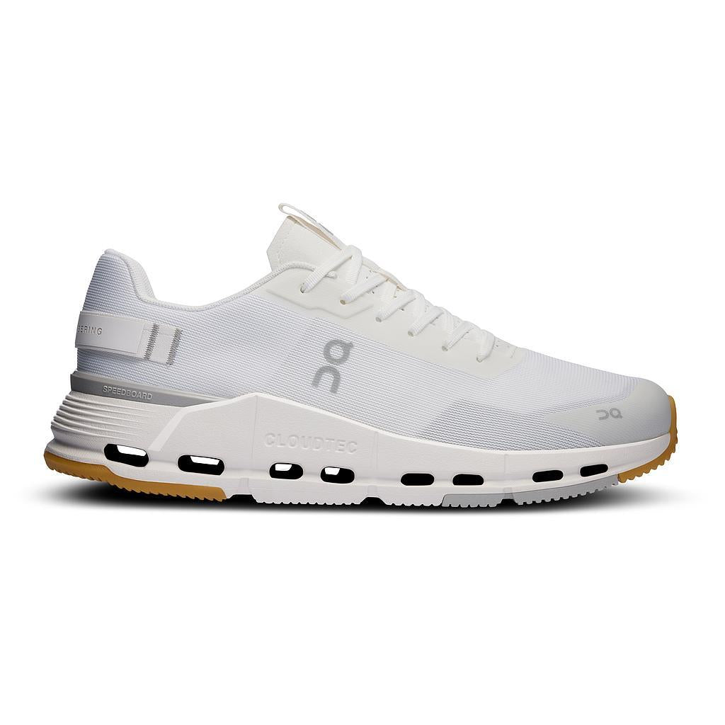 On Deportivos Masculino Running Cloudnova Form 2 White Ivory