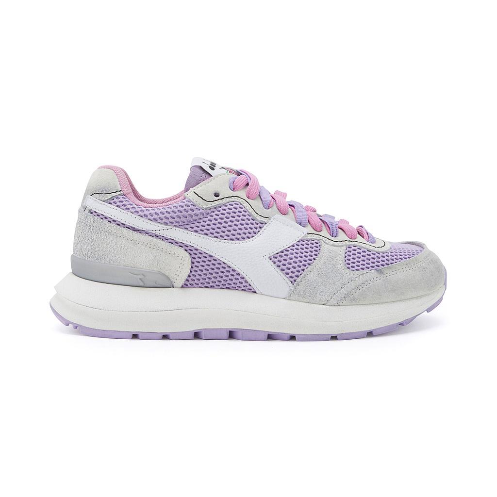 Diadora Lifestyle Femenino Moda Kmaro 42 Pigskin Wax Wn White/Cyclamen/Violet Berry