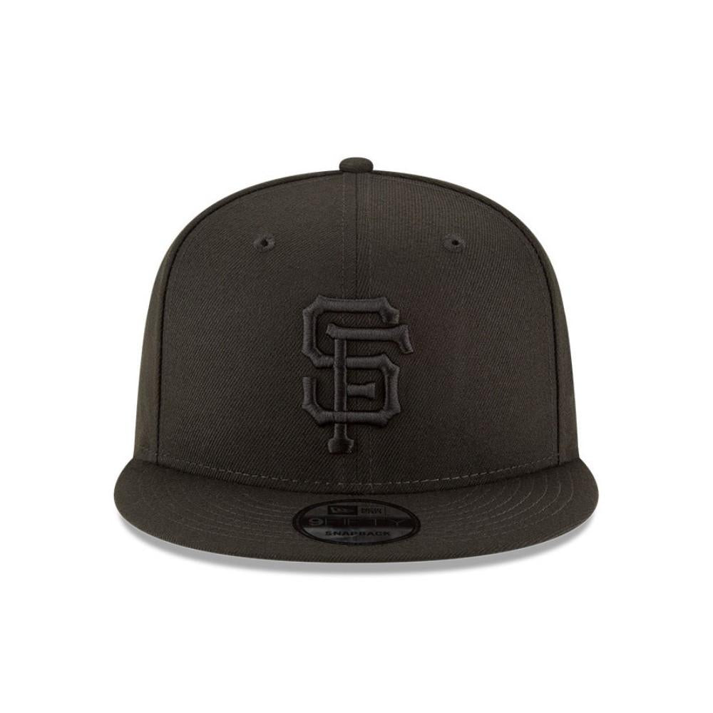 New Era Gorros MLB 9Fifty Snapback San Francisco Giants Black/Black
