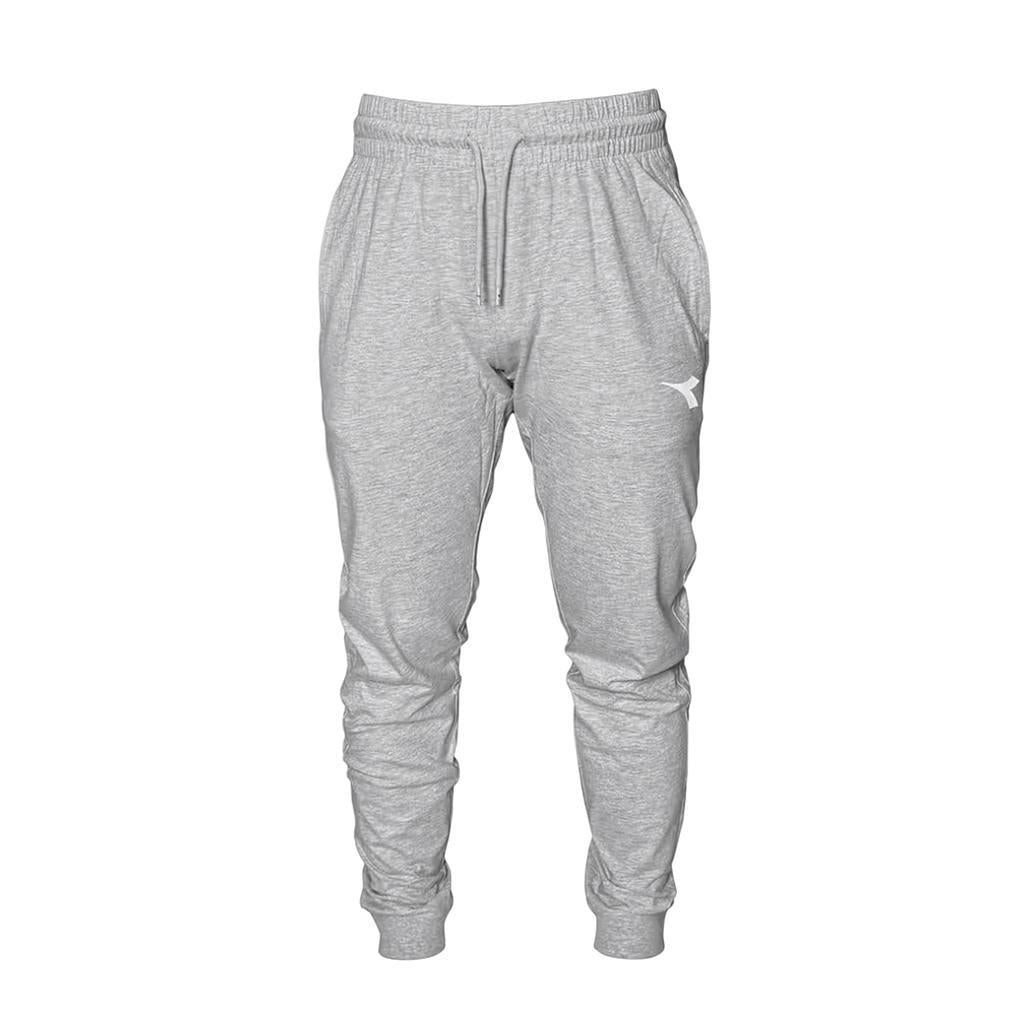Diadora Pantalones Masculino Running Pants Ess. Sports Ch Hj Light Middle Gray Melange