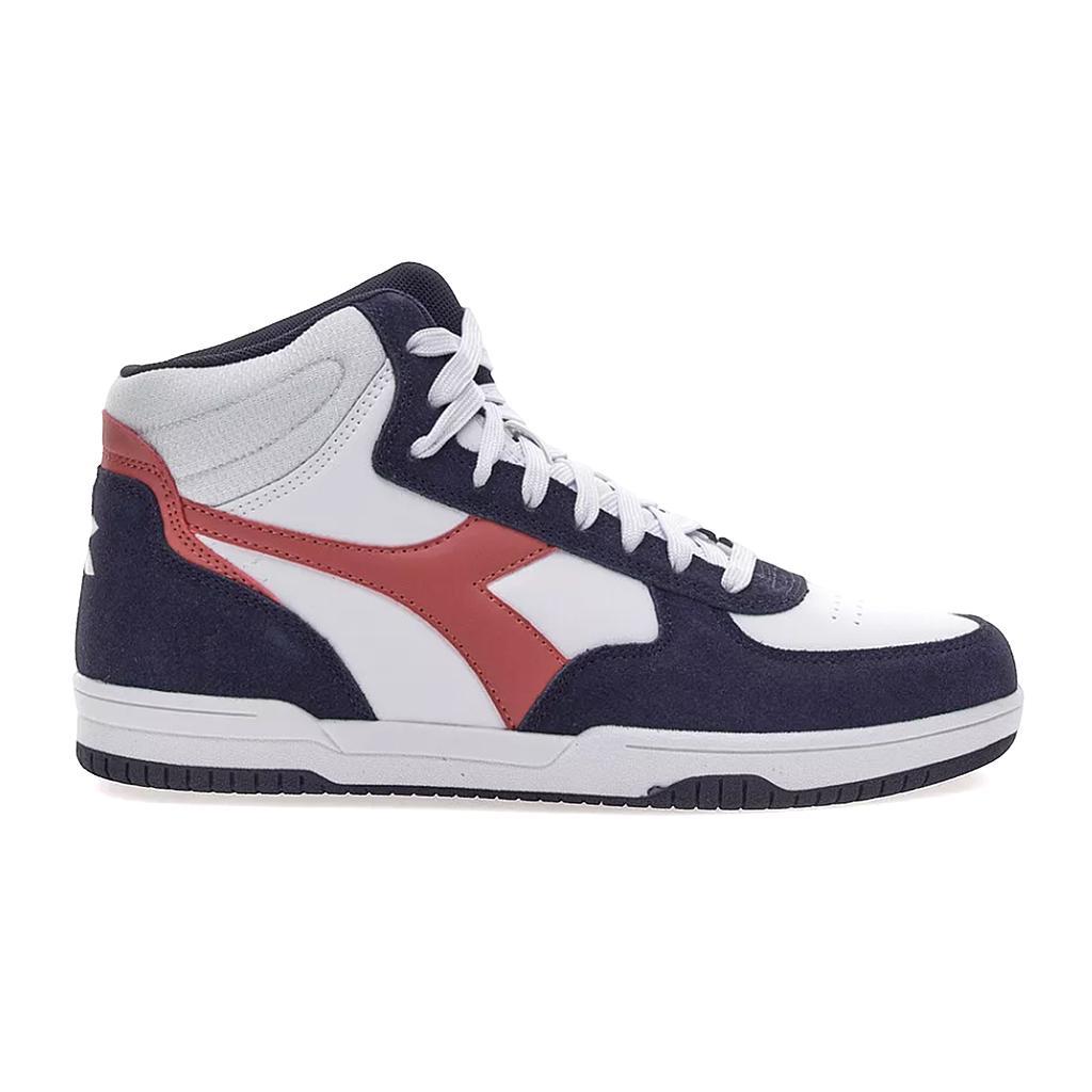 Diadora Lifestyle Masculino Moda Raptor High Sl White/Peacoat