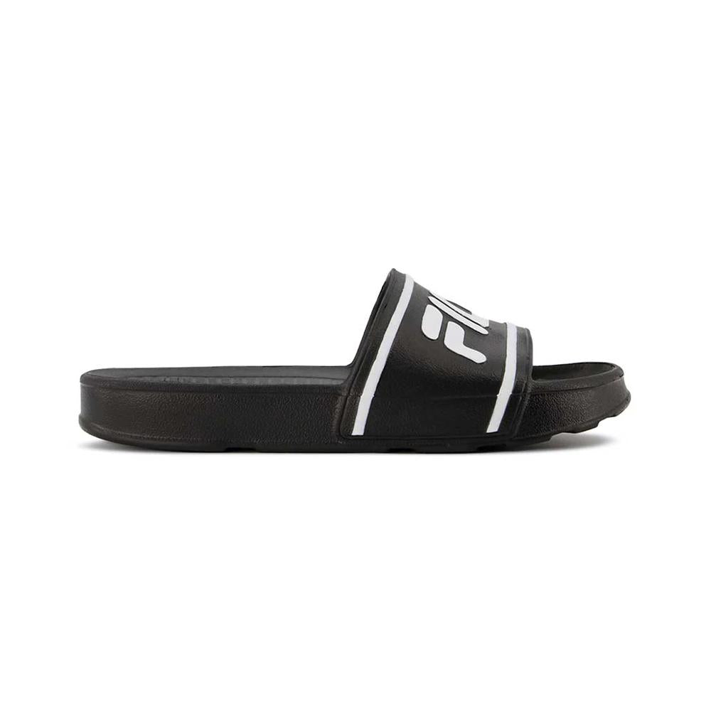 Fila Zapatillas Niños Sleek Slide St Blk/Wht/Wht