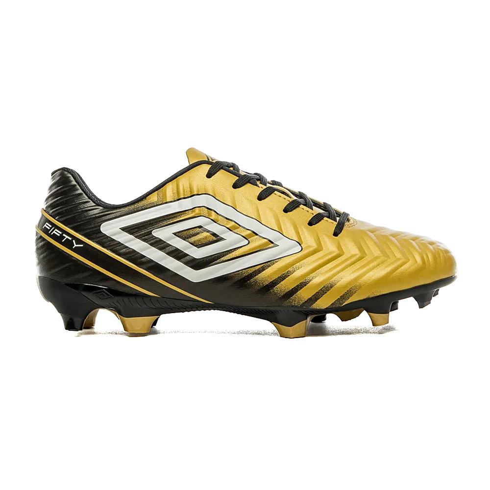 Umbro Futbol Campo Unisex Fifty V Dorado/Negro/Blanco