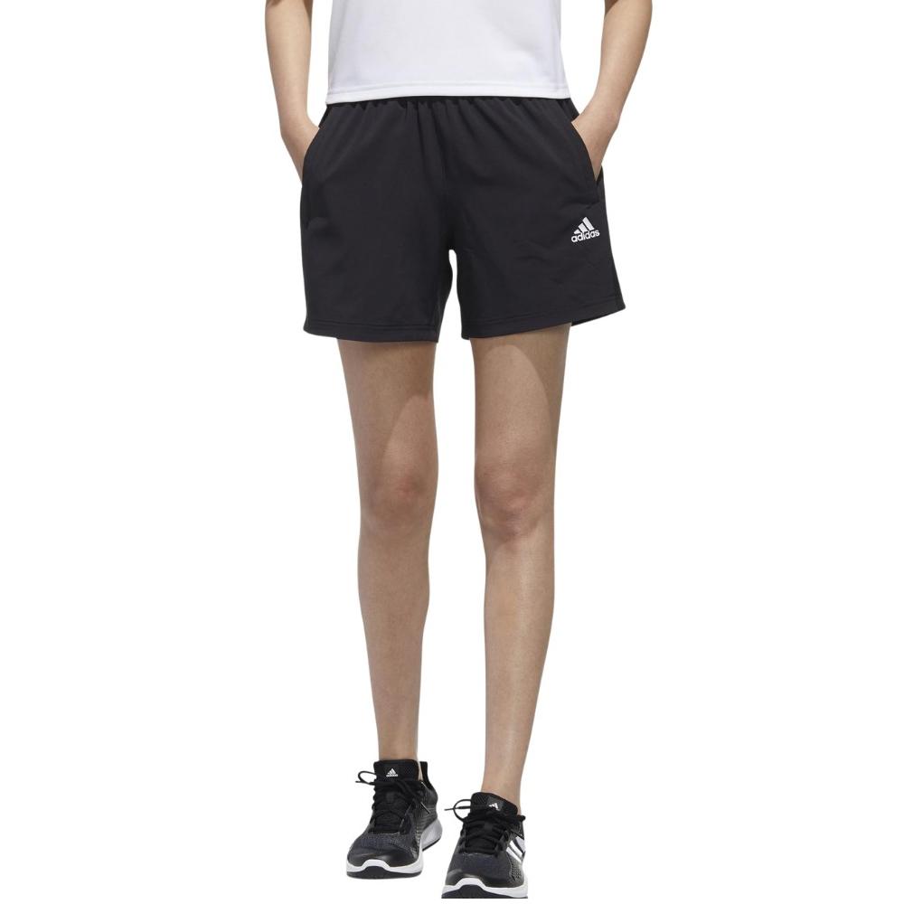 Adidas Shorts Femenino Mh 1/4 Shorts Black/White