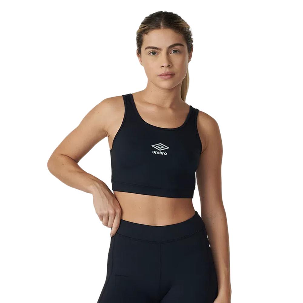 Umbro Tops Femenino Futbol Essential Negro