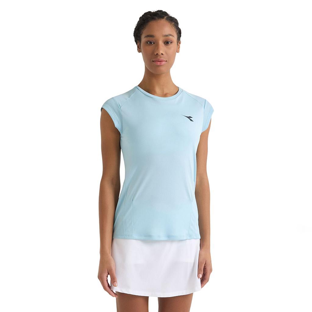 Diadora Remeras Femenino Tenis L. Ss T Corydalis Blue