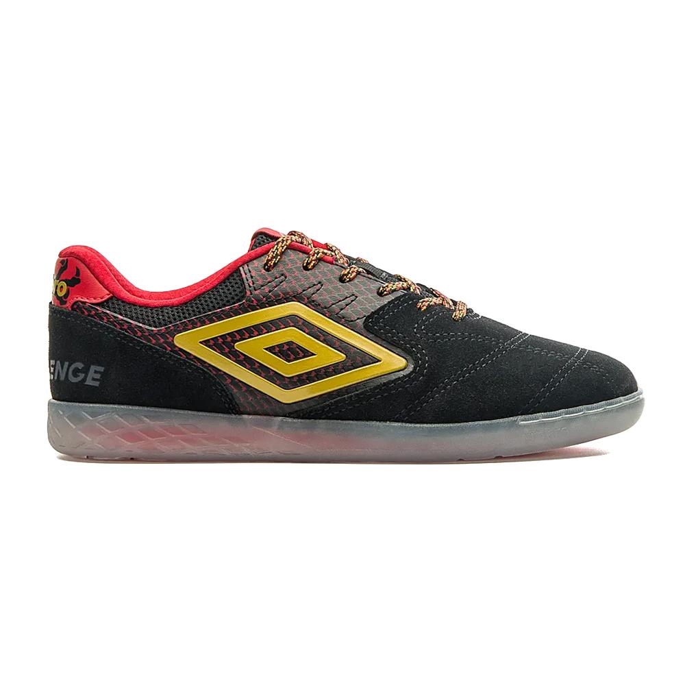 Umbro Futbol Indoor Masculino Pro Challenge Dragon Year Negro/Rojo/Oro