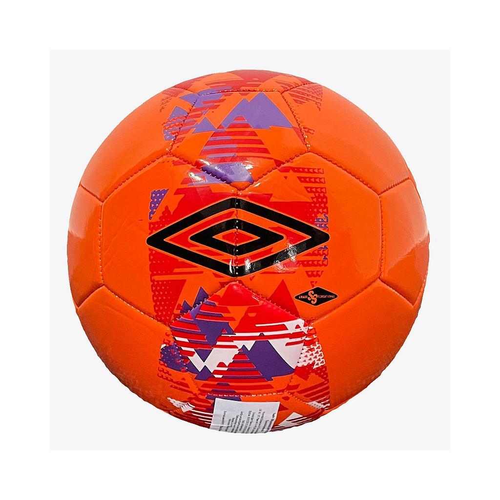 21450U-MUL Umbro Pelotas Unisex Futbol Formation Recreational Orange/Black/Red/Purple