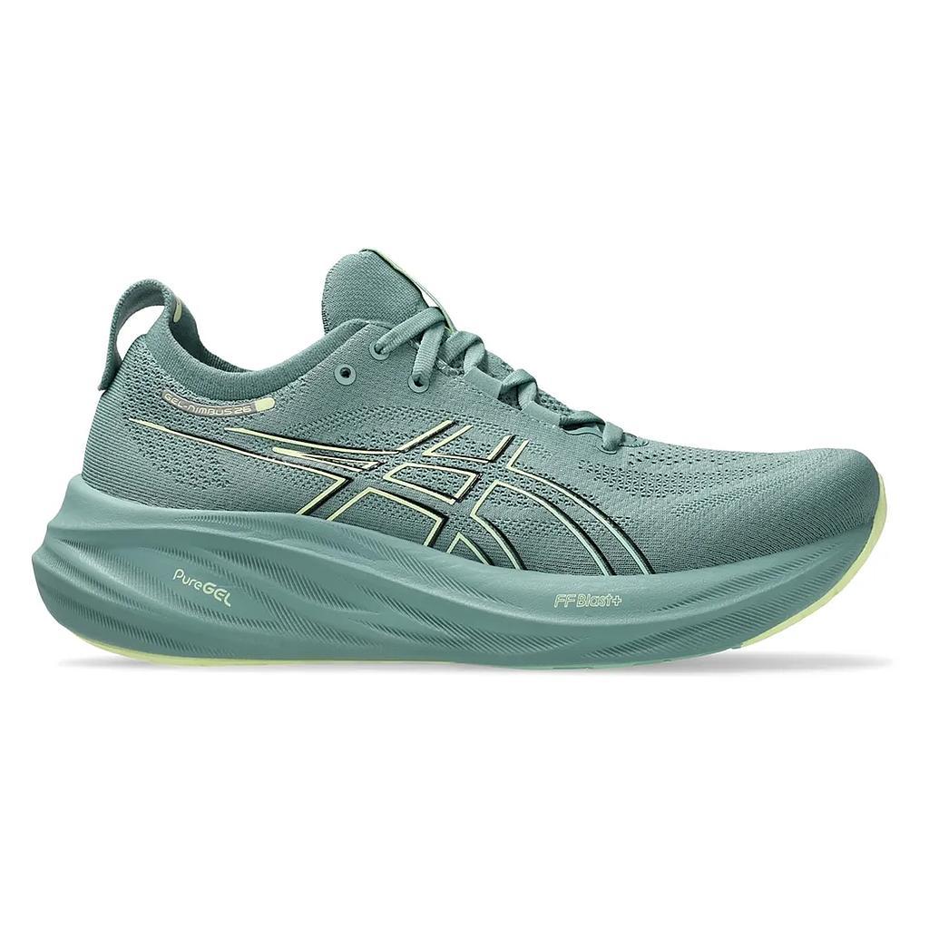Asics Deportivos Masculino Running Gel Nimbus 26 Celadon/Light Celadon