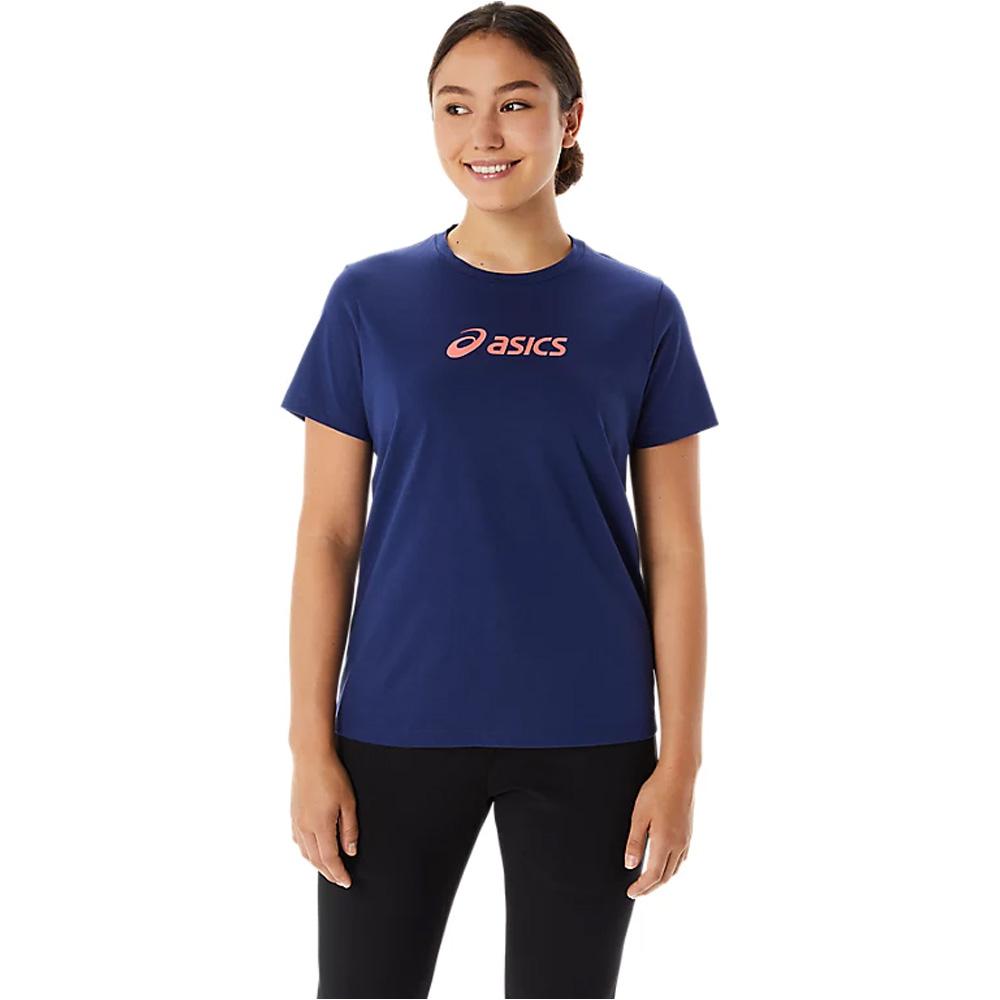 Asics Remeras Femenino Training Core Tee Indigoblue